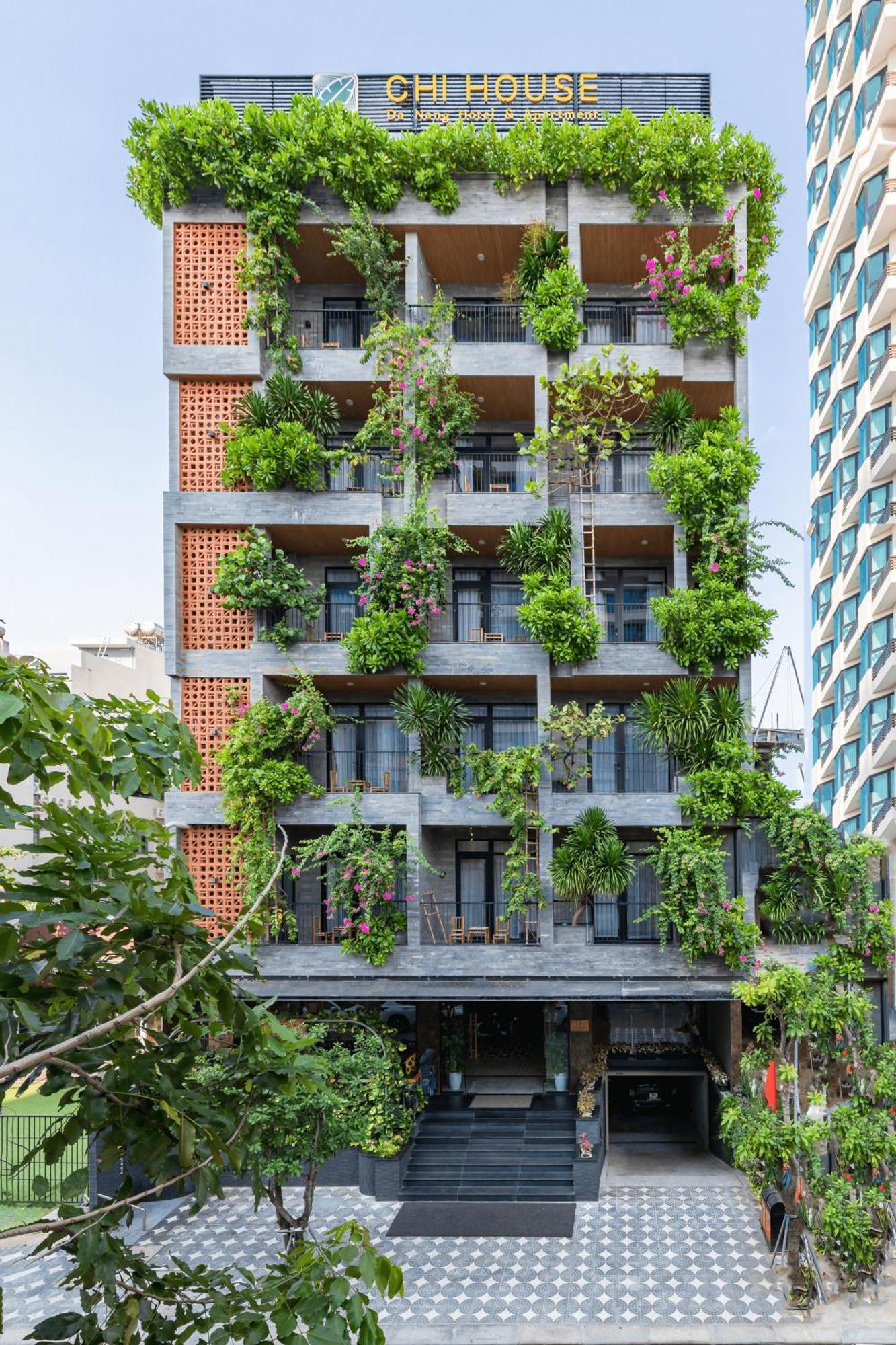Chi House Danang Hotel And Apartment エクステリア 写真